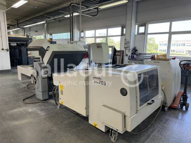 Heidelberg Stahlfolder TH 82 6-4-2 + Palamides Delta 703 Picture 3